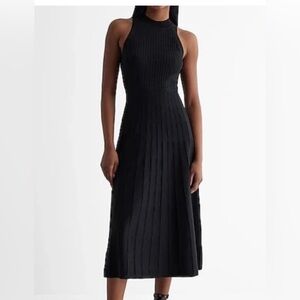 Express Ribbed Midi Dress